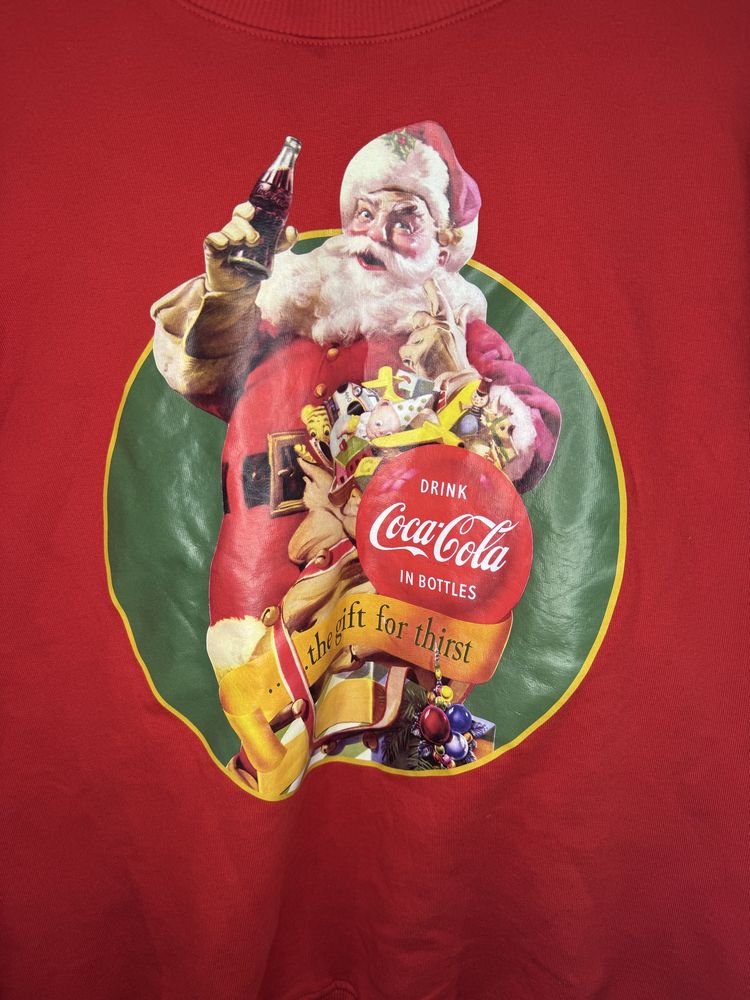 H&M bluza coca cola M mikołaj święta