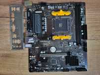 Материнська плата AM4 MSI B350m pro