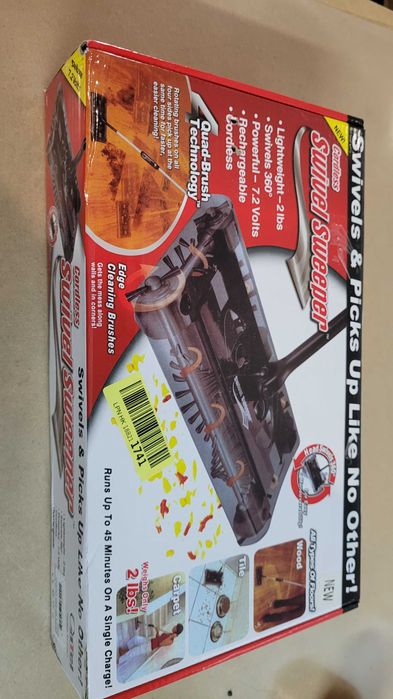 Szczotka akumulatorowaa obrotowa Swevel