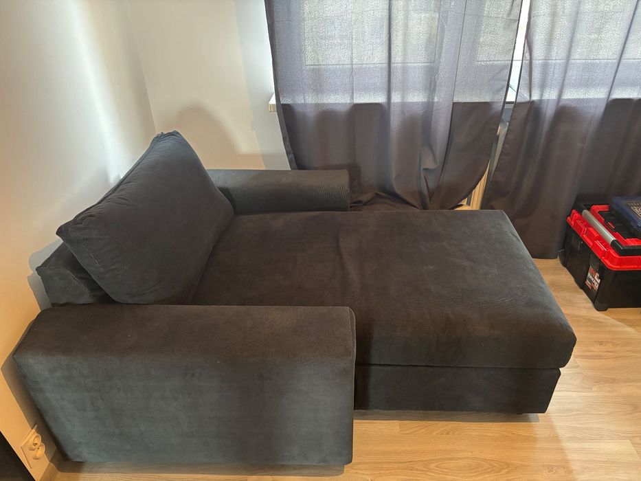 Vilme / Fotel / Szezlong z szerokimi podłokietnikami / IKEA