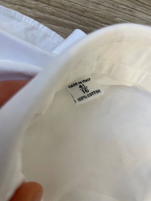 Сорочка brioni белая рубашка