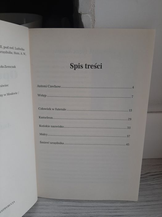 "Twoje lektury" Antoni Czechow Wydawnictwo Dragon