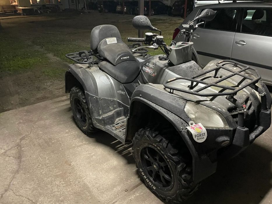 Kymco MXU 500 dwuosobowy wciagarka hak 4x4