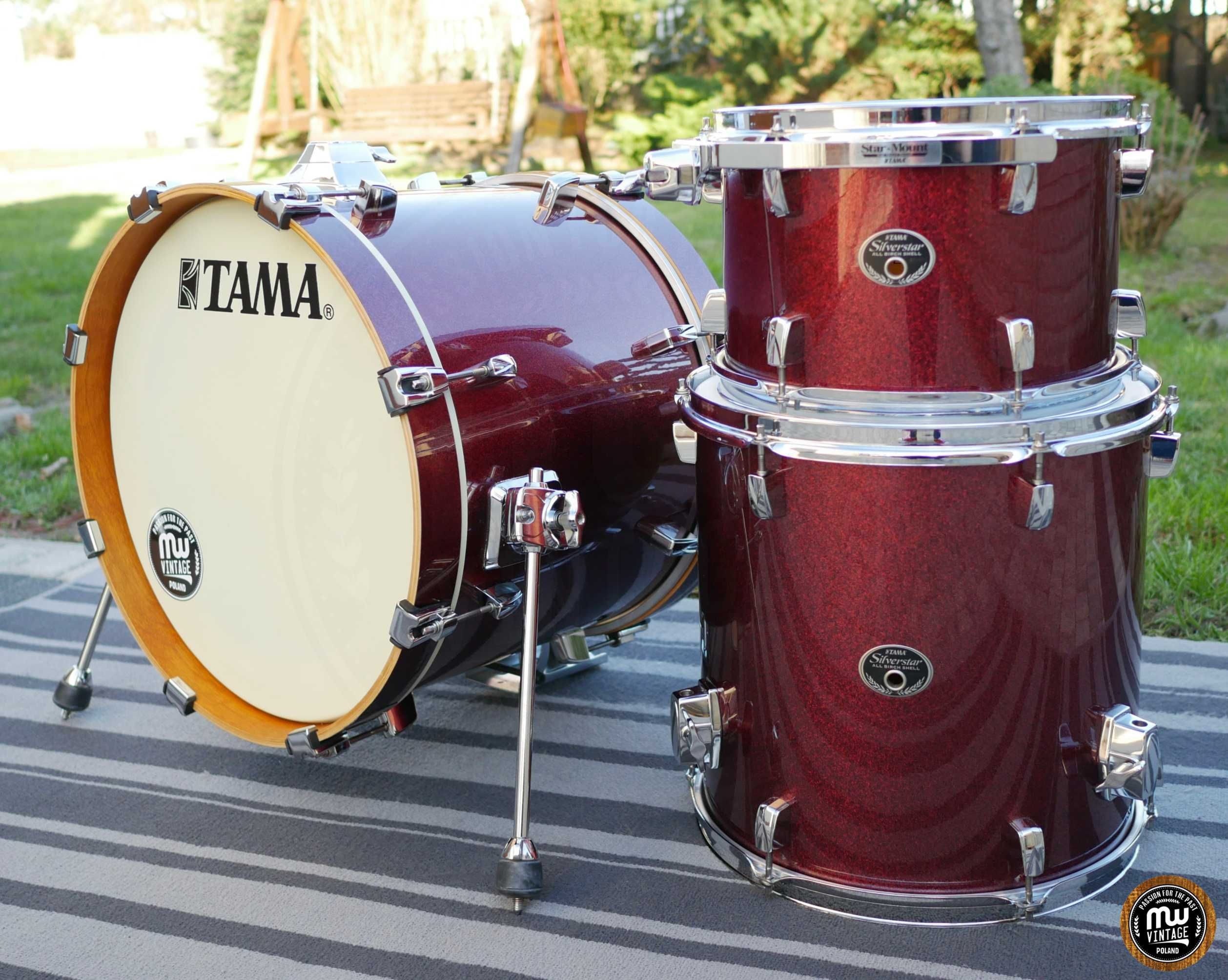 Perkusja Tama Silverstar Jazz Limited 18”, 12”, 14” Burgundy Spark ‼️