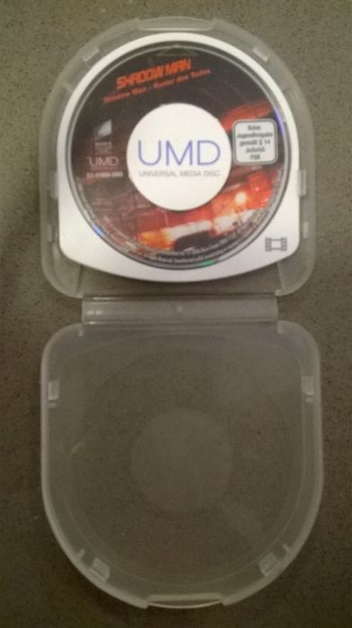 Filme Shadow Man para PSP - DVD UMD