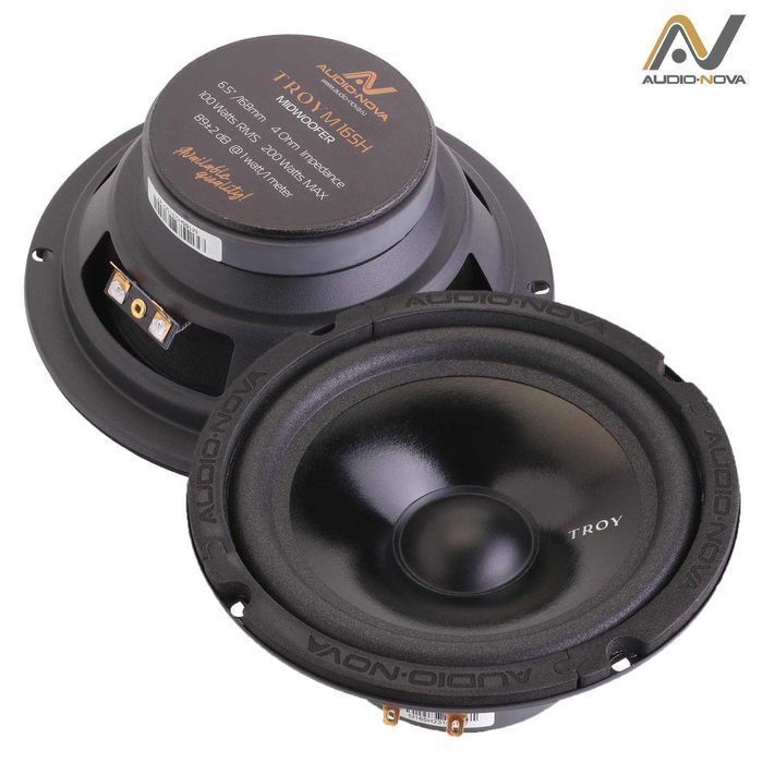 Автоакустика Audio Nova Troy M165H/L мідбаси 16,8см (6,5")