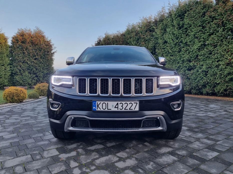 Jeep Grand Cherokee LED XENON Skóra Kamera LPG BRC Ciemne szyby LIMITED Odpalanie z pilota