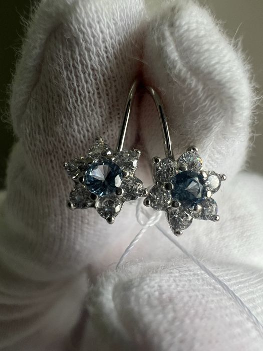 Серьги золотые 585п