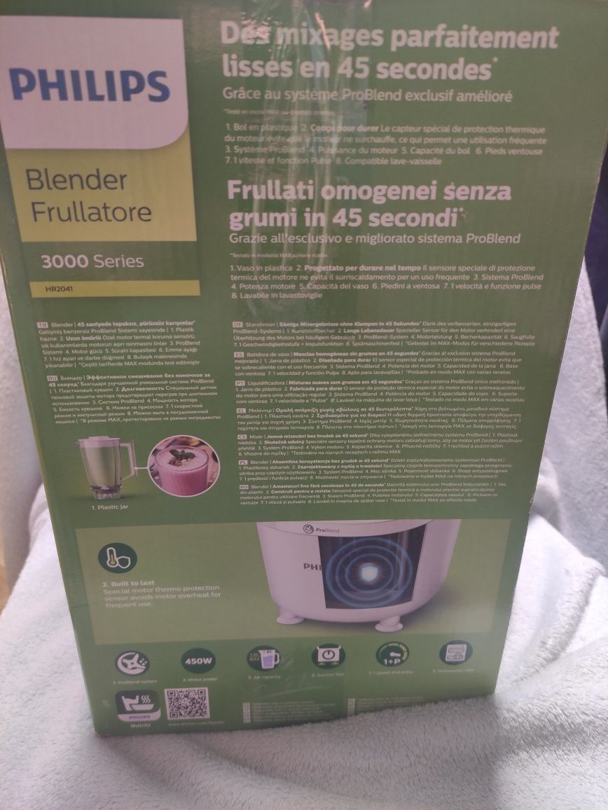 Nowy blender kielichowy Philips HR 2041