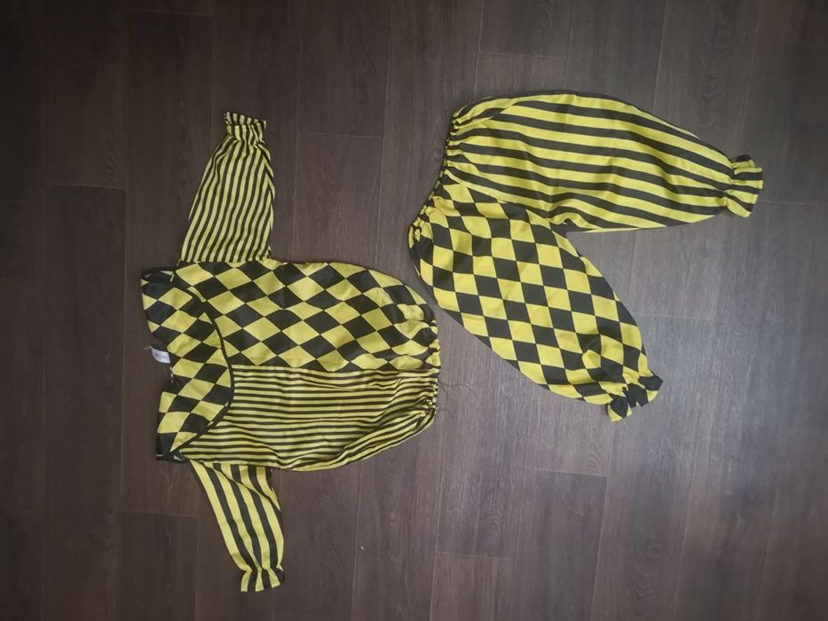 Карнавал маскарад костюм клоун шут джокер хеловін хелоуін 5 6 років