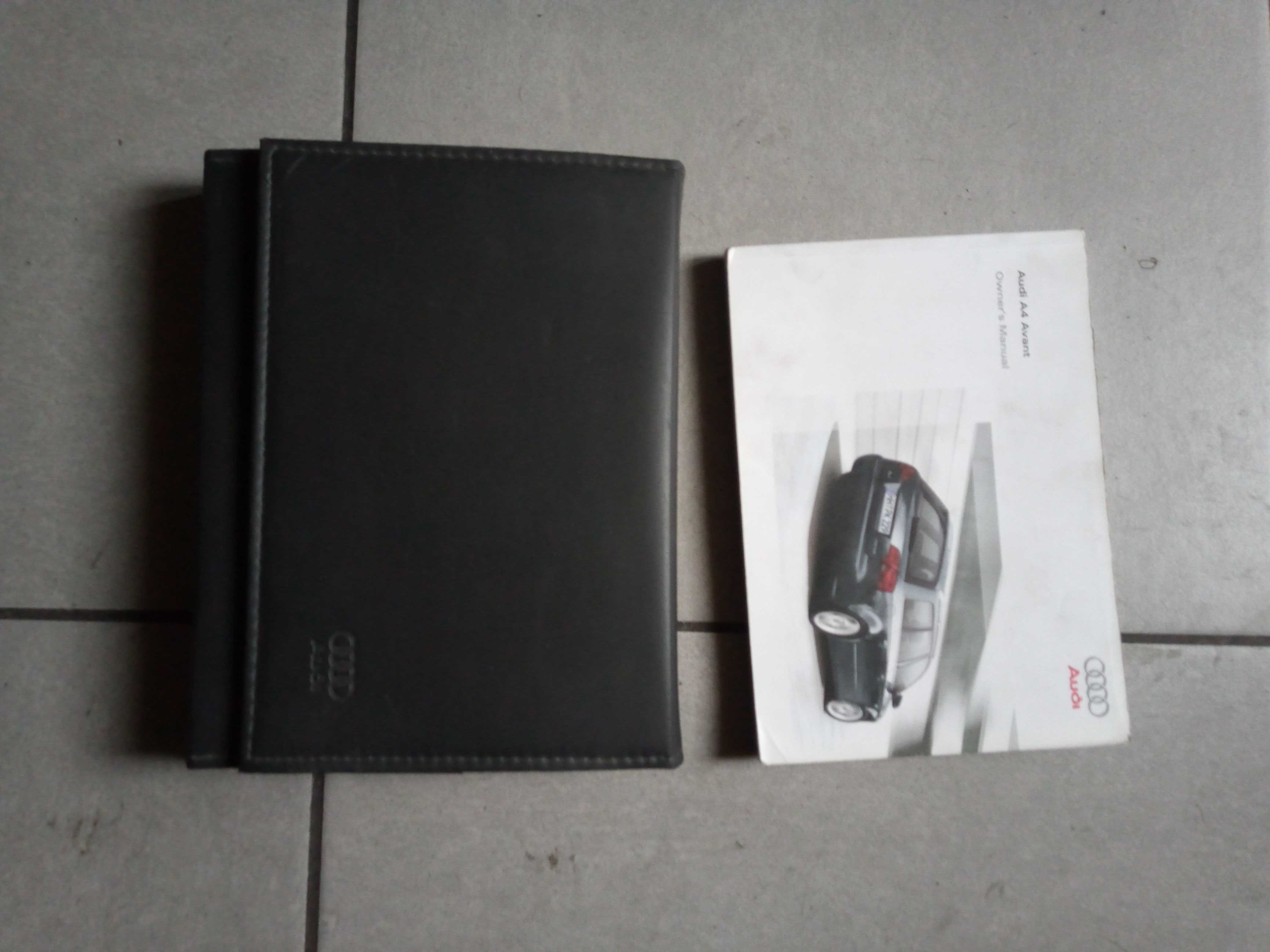Audi A4 B6 B7 etui książki serwisowej instrukcje obsługi ORYGINAŁ!!!