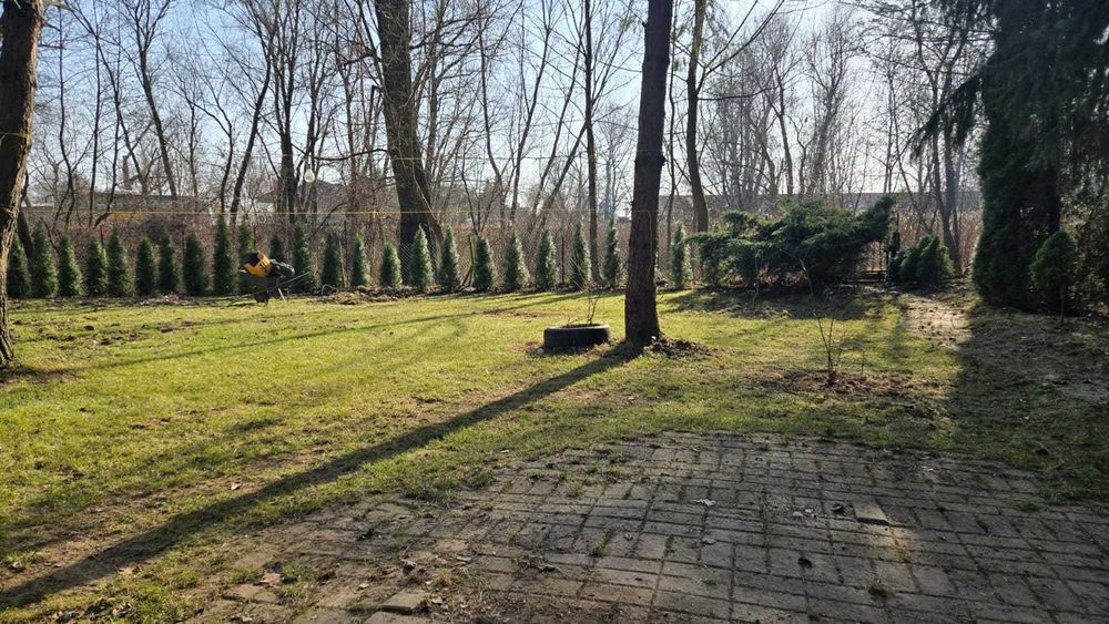 Podwójna działka ROD Wilanówka, Vogla, Wilanów