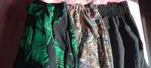 Calças pantalonas novas L/XL