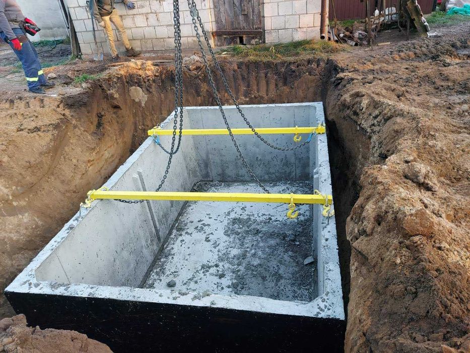 Szamba betonowe, zbiorniki na deszczówkę przeciwpożarowe ppoż