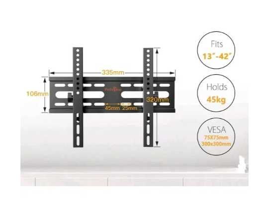 Uchwyt na telewizor PERLEGEAR PGST1 13"- 42 cali do 45 kg