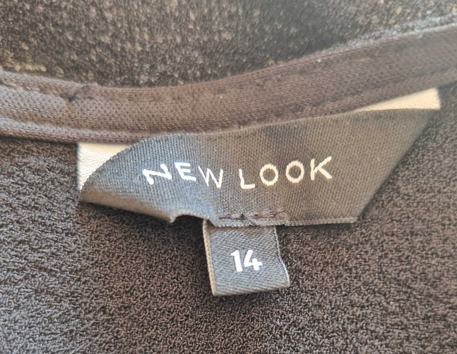 Czarna bluzka kapsułowa New Look rozmiar S/M