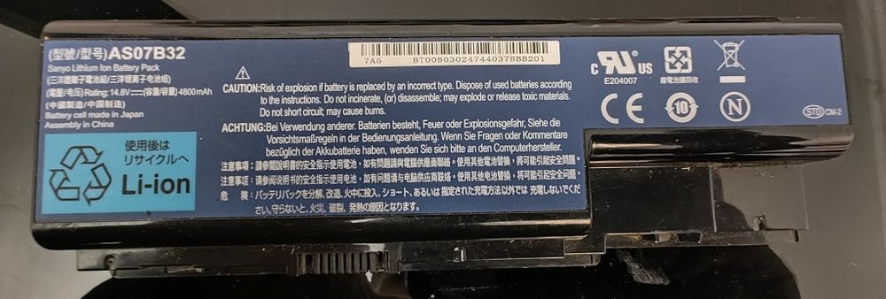 Acer 5520 series peças