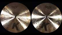 Zildijan K Custom Dark hihat 14" zestaw stan bardzo dobry