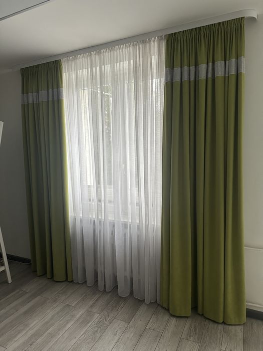 Zielone zasłony