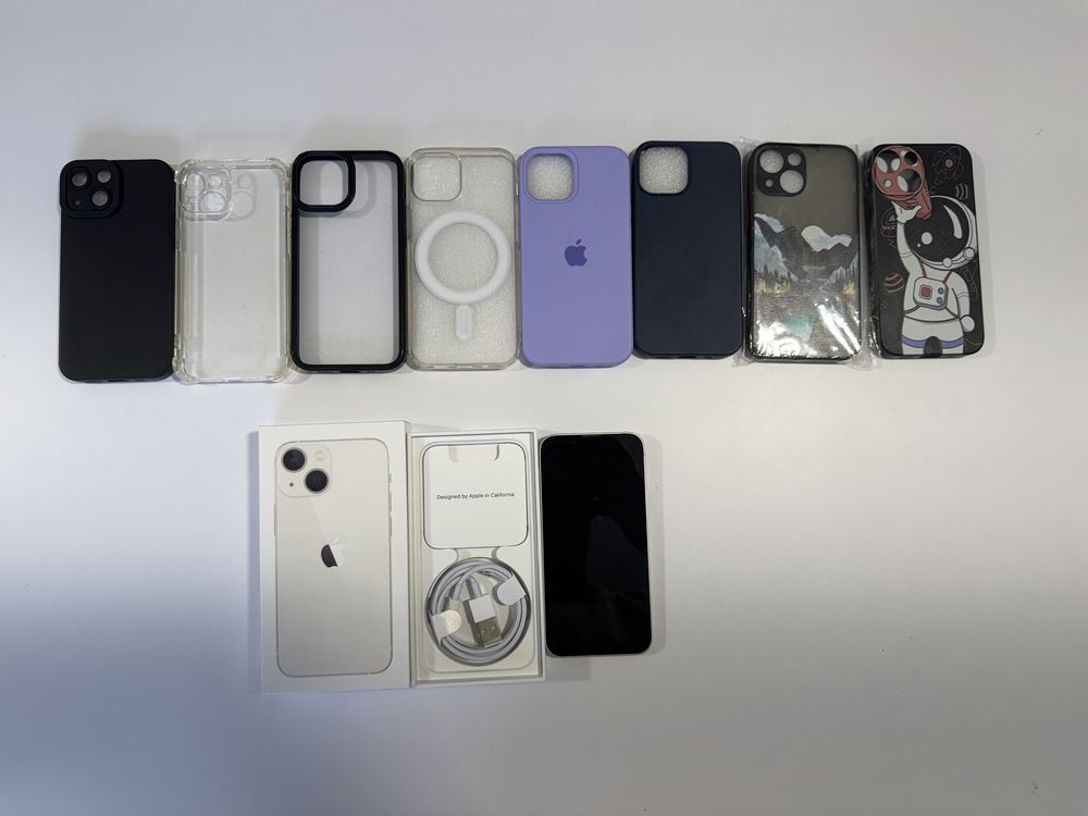 iPhone 13 Mini 128gb White +8 case gratis
