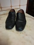Sapatos de homem pele preto