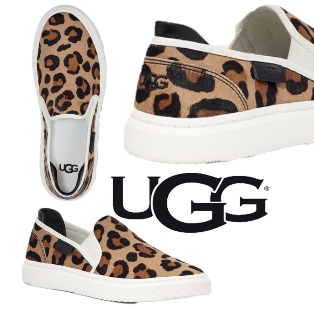 Акция!!Ugg мокасины балетки женские оригинал леопард 39/40