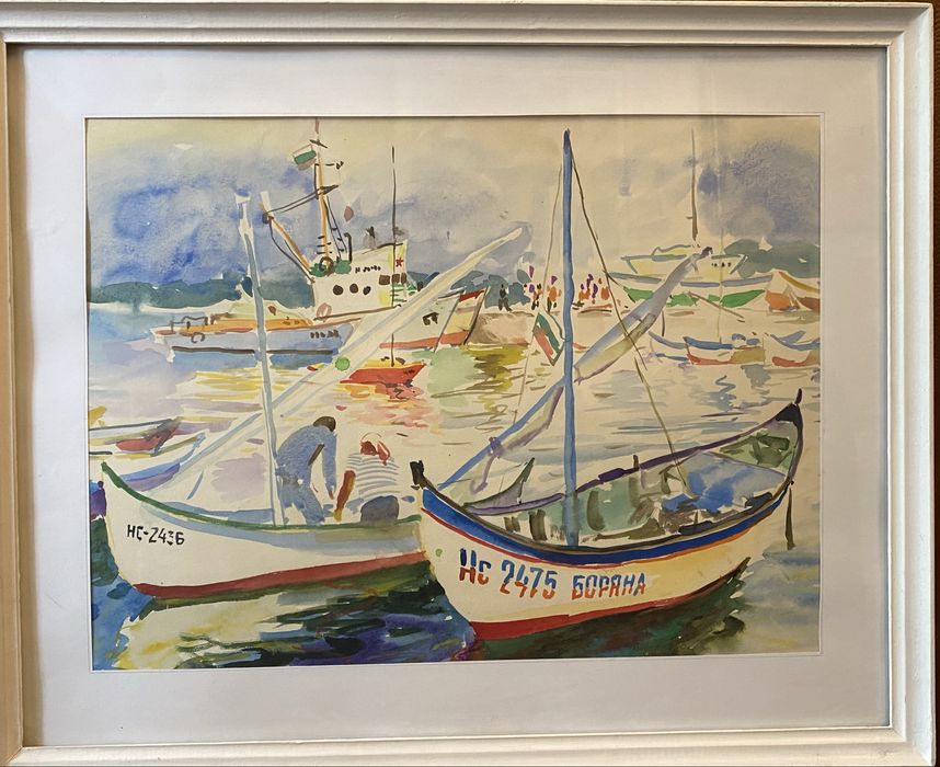 Картини. Морські пейзажі. Кораблі. Крим. 1985- 2002р. Головко В.П.