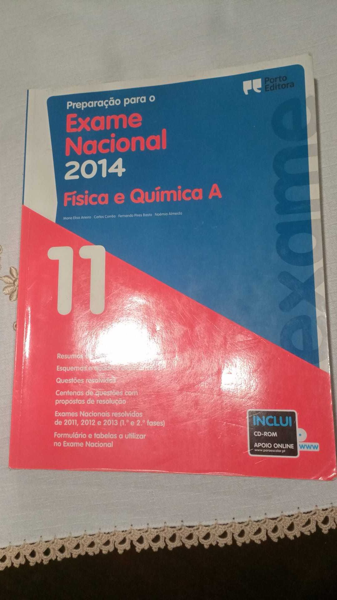 Preparação para o Exame Nacional 2014 Física e Química A 11ºano