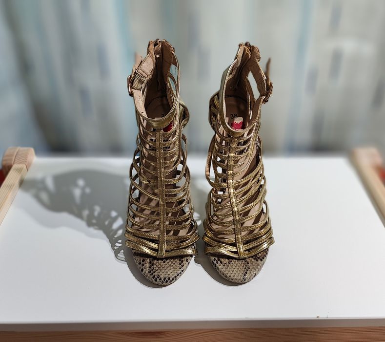 Sandálias De Salto Alto