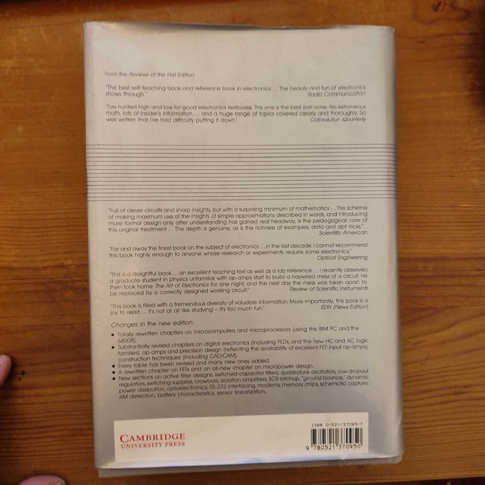 The Art of Electronics - P. Horowitz and W. Hill