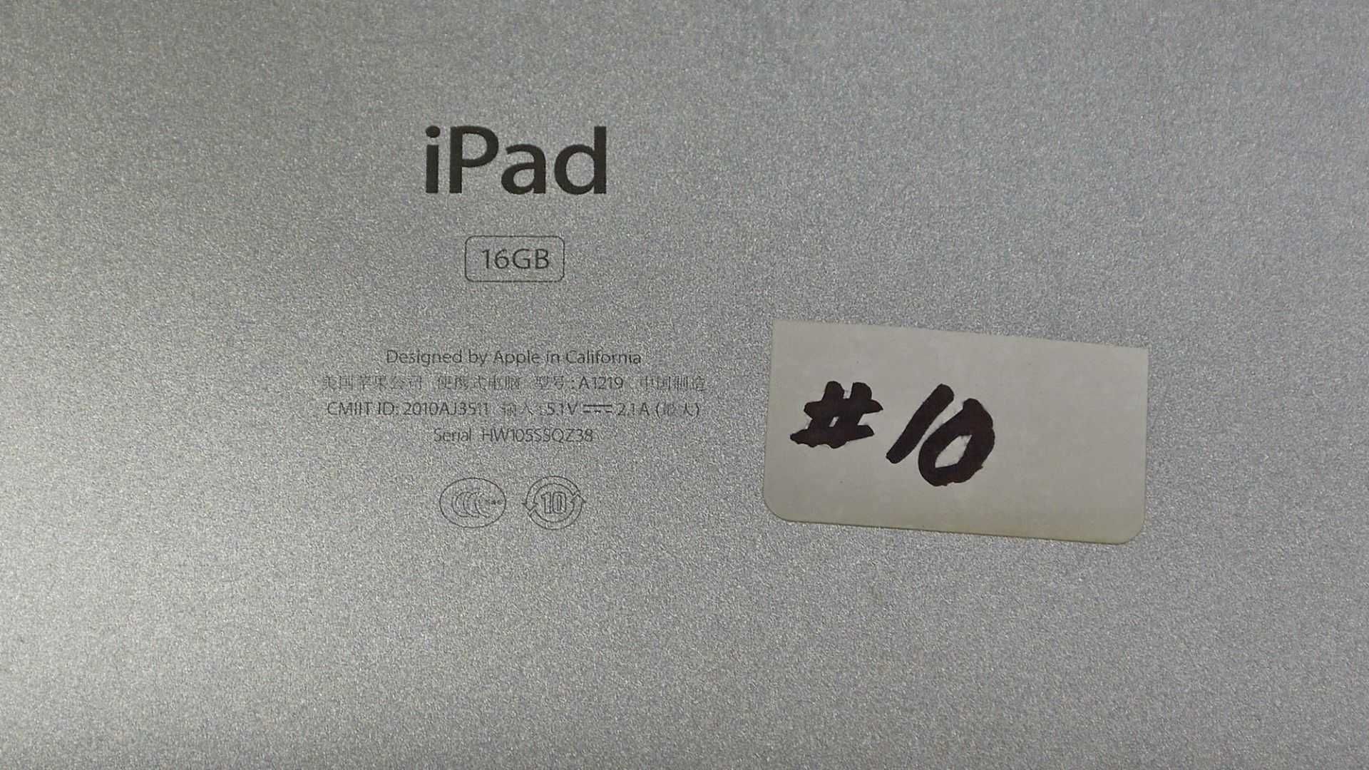 Планшет 16Gb Apple iPad 1 Wi-Fi - Model A1219 яркий IPS дисплей #10