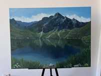 Obraz olejny „Morskie Oko” – przenieś się w Tatry każdego dnia!