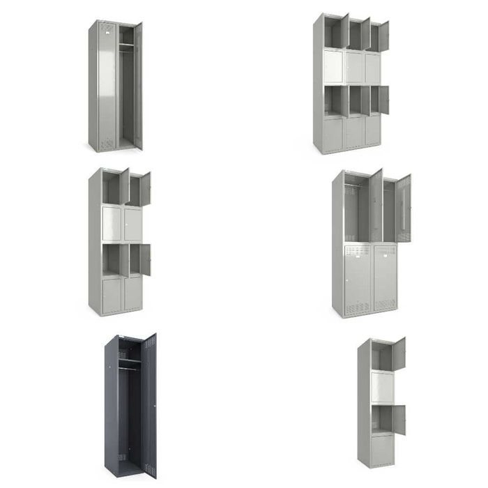 Металеві шафи, ячейки для комплексів/шкіл/спортзалів/магазинів,ЗНИЖКИ