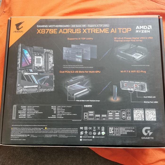 AORUS X870E XTREME AI TOP – Nowa płyta główna AM5 w super cenie okazja