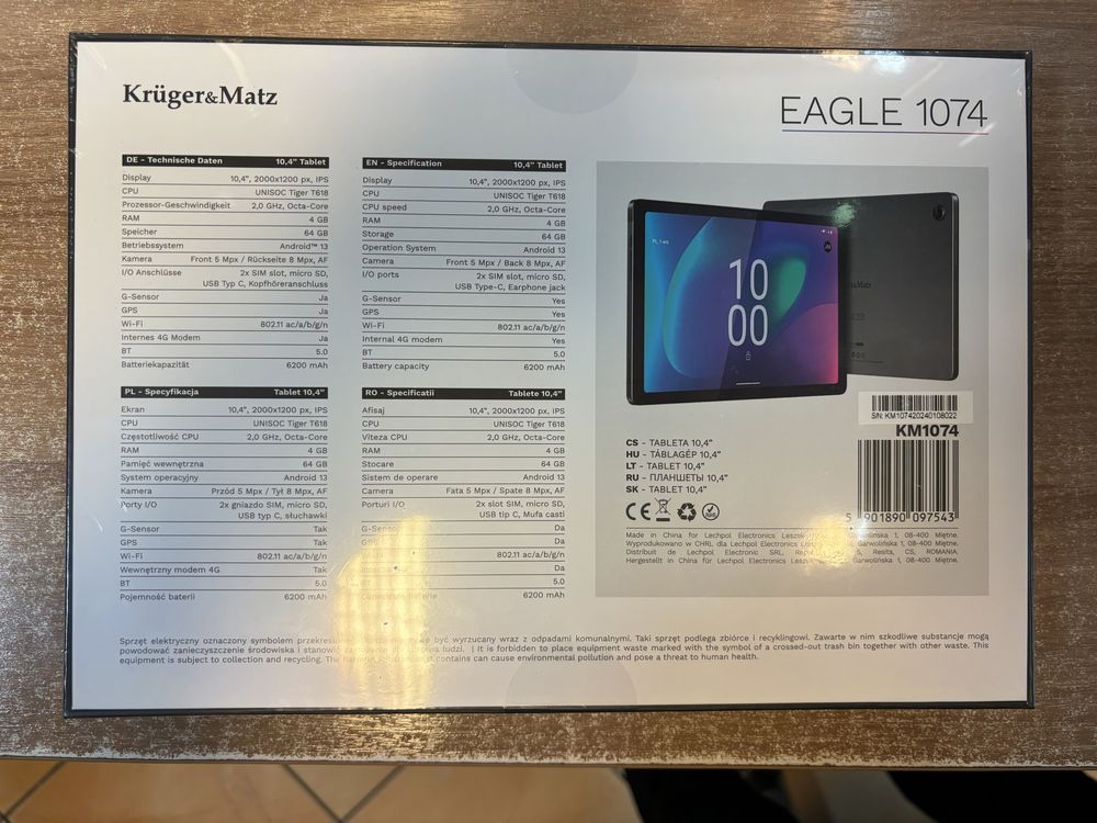 Tablet Kruger&Matz EAGLE 1074