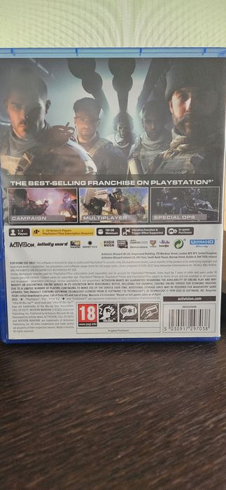 OPORTUNIDADE: Call of duty modern warfare 2 PS5 como novo