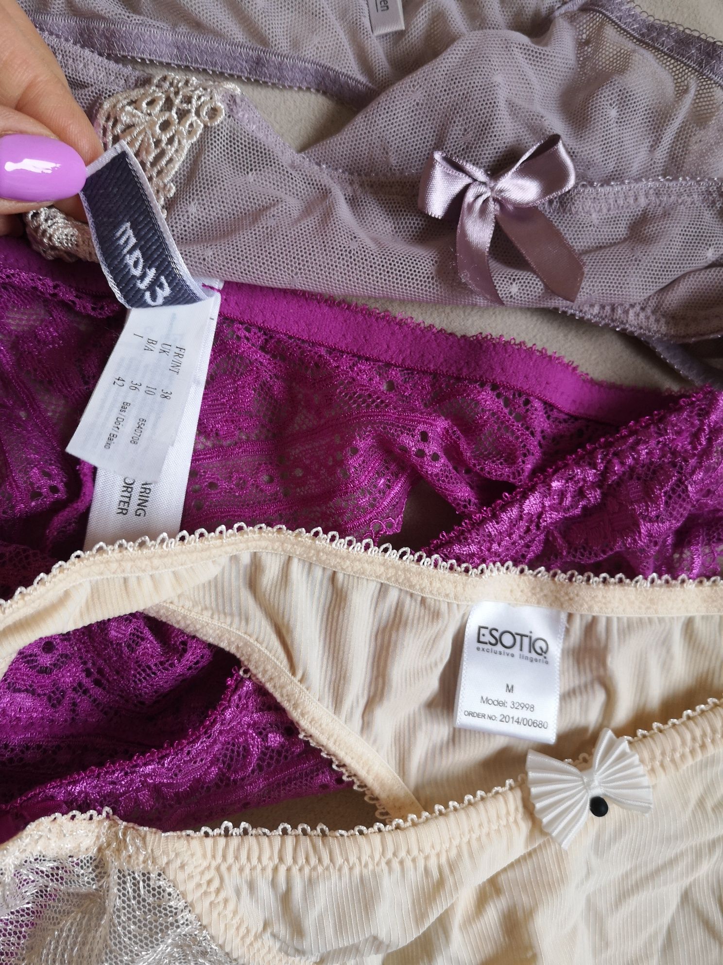 Majtki, stringi, figi, brazyliany S/M Esotiq, Etam /miss Helen /nowe