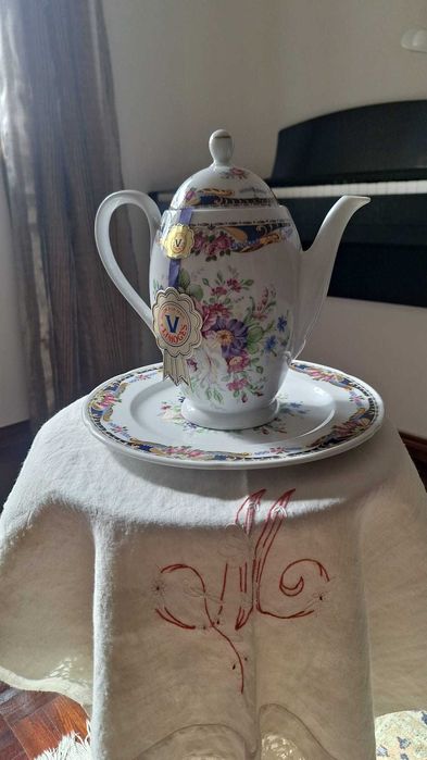 Conjunto Bule + Prato