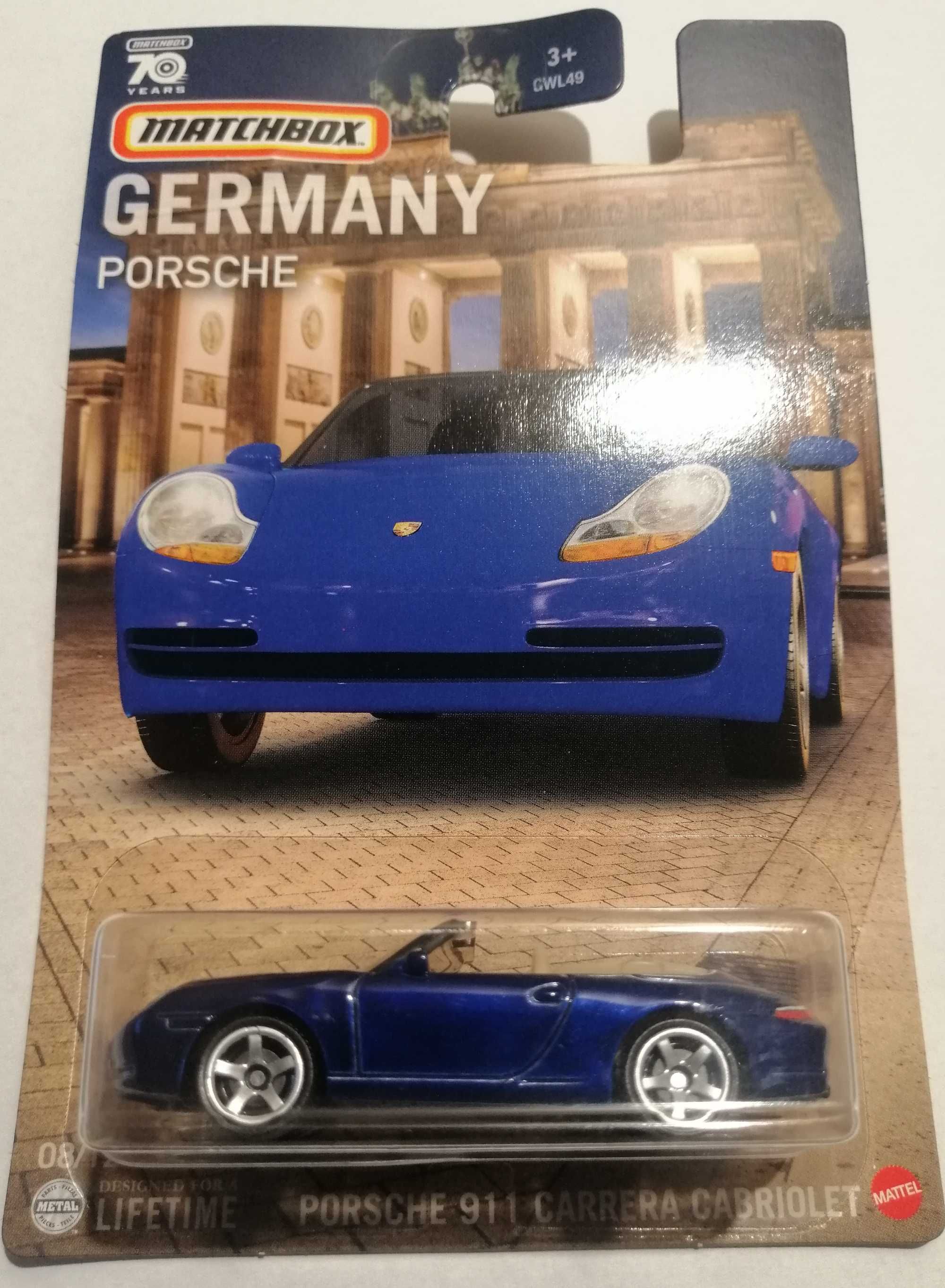 Matchbox Porsche 911 Carrera Cabriolet