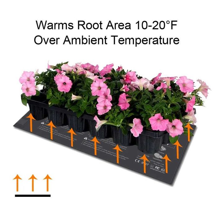 Термоковрик для розсади Електричний килимок Нагревательный коврик