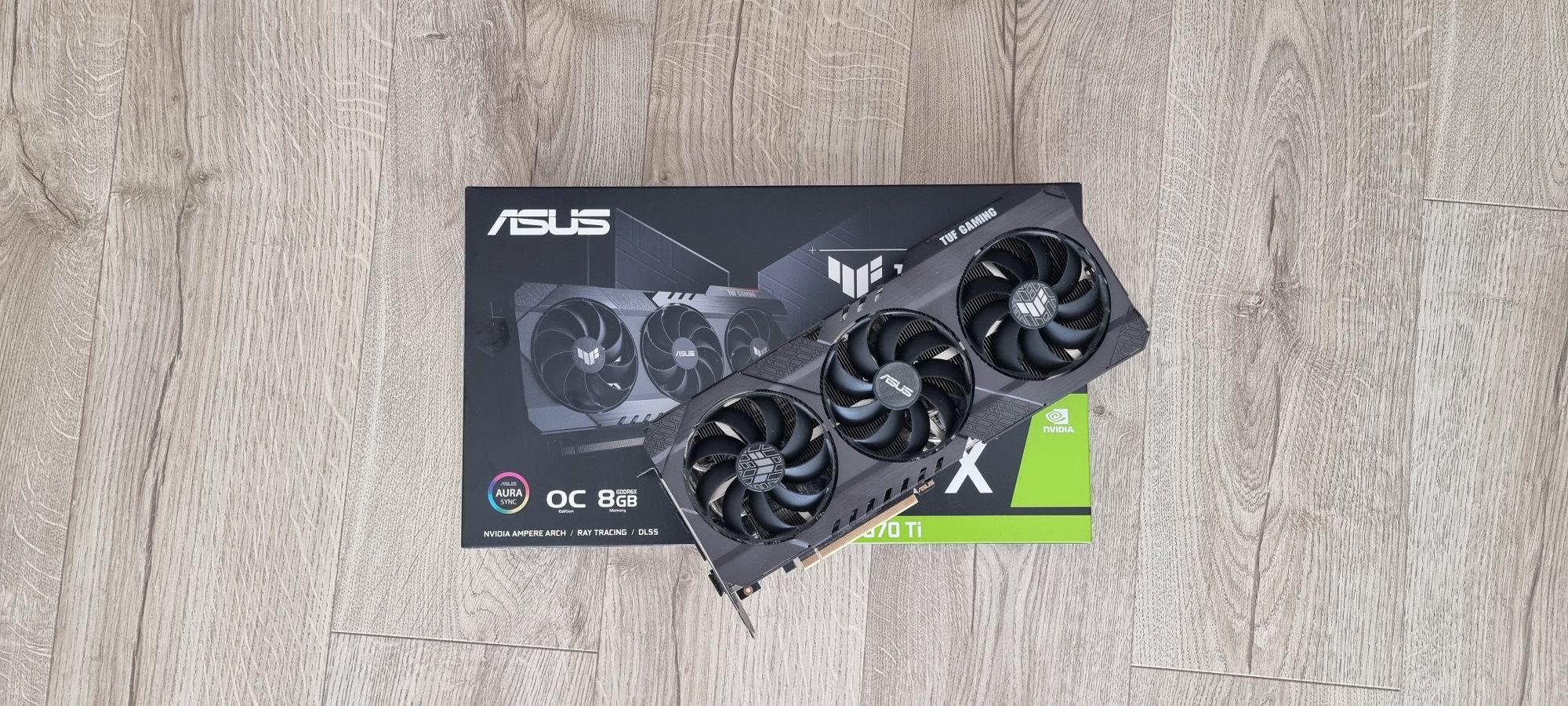 Placa Gráfica Asus TUF Gaming GeForce RTX 3070 Ti 8GB GDDR6X OC Editio