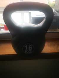 Peso kettlebell de 16 kg super preço