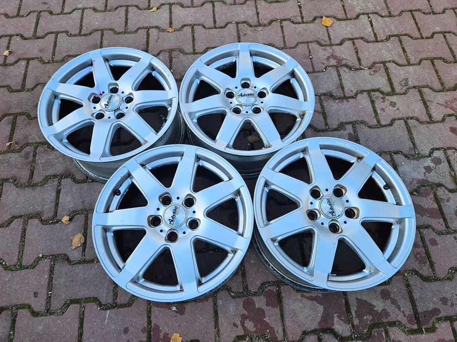 Alufelgi Advanti Racing 16 cali 5x112, otwór 57.1, ET48, do VW i inne