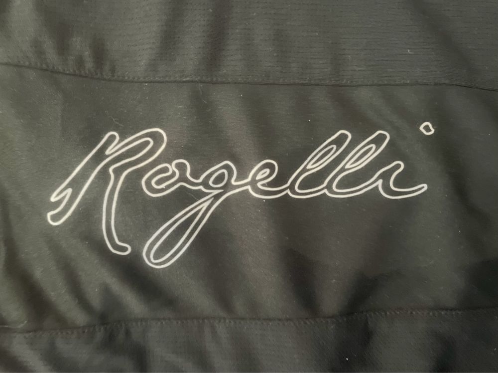 Czarna koszulka Rogelli, damska rozmiar L