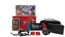 Zestaw Konsola Nintendo Switch Joy  Con  (L) 5 GIER POKROWIEC