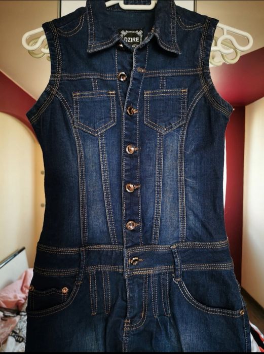 Jeansowa sukienka roz XS/S