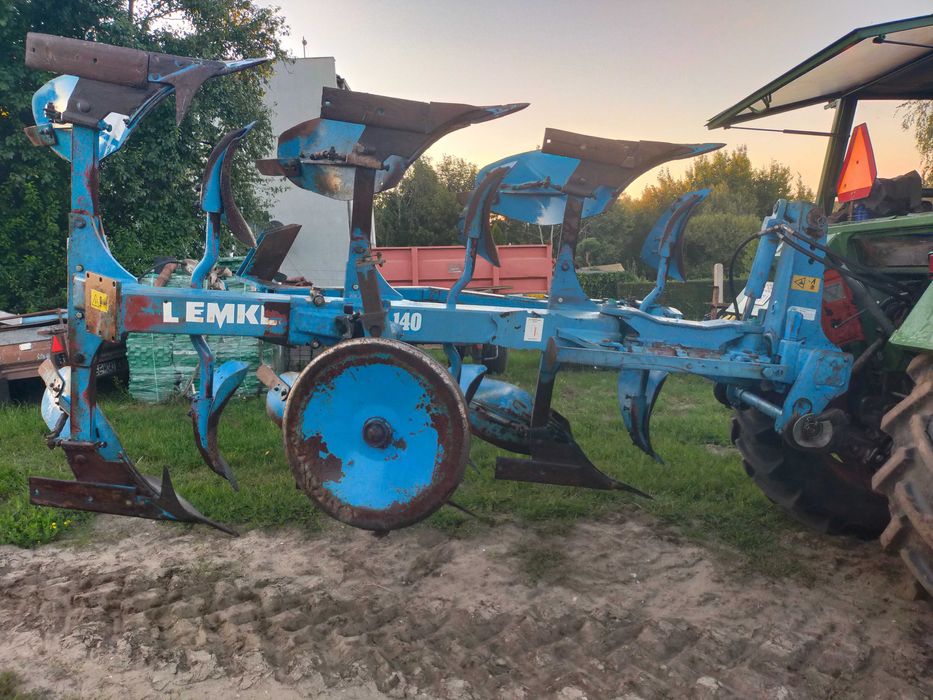 Pług 3 skibowy Lemken Opal 140 obr. hydraulicznie oryginał z Niemiec