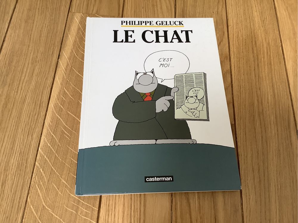Le chat Philippe Geluck komiks po francusku