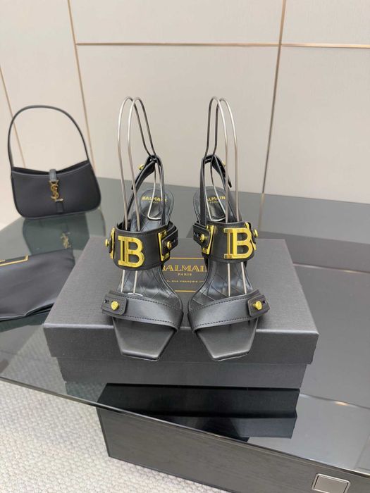 Sandały Balmain, damskie obcasy