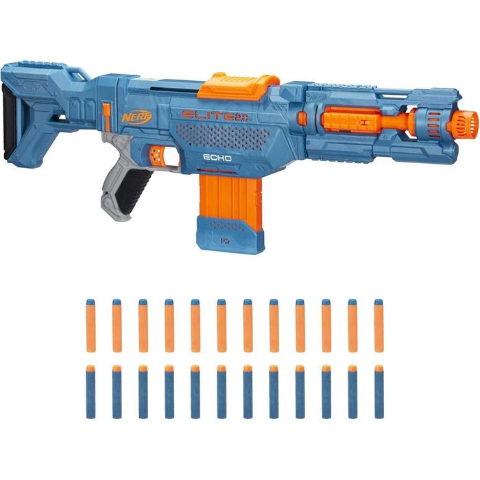 HASBRO Karabin / Pistolet Nerf Elite 2.0 Echo CS-10 4w1 24 strzałki